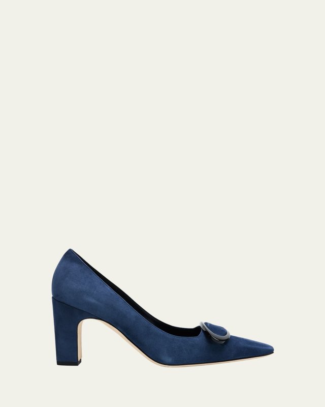 Fenixhi Kid Suede Pumps